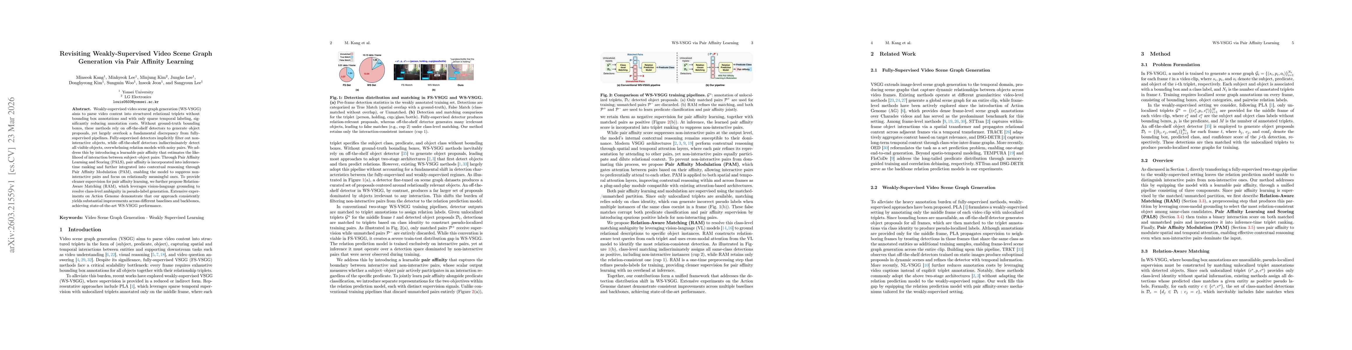 Thumbnail for Revisiting Weakly-Supervised Video Scene Graph Generation via Pair Affinity Learning