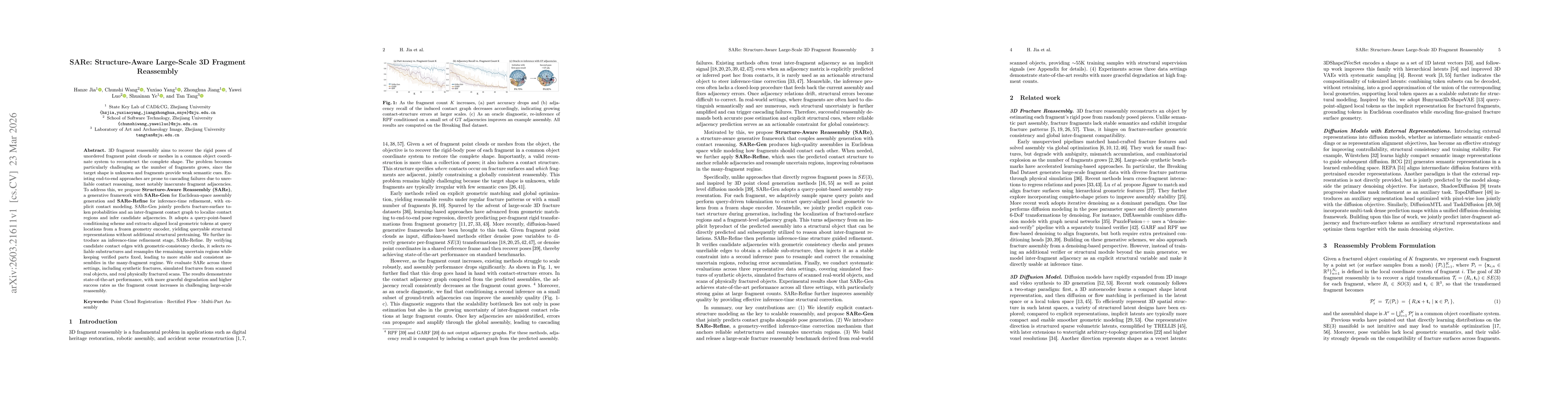 Thumbnail for SARe: Structure-Aware Large-Scale 3D Fragment Reassembly