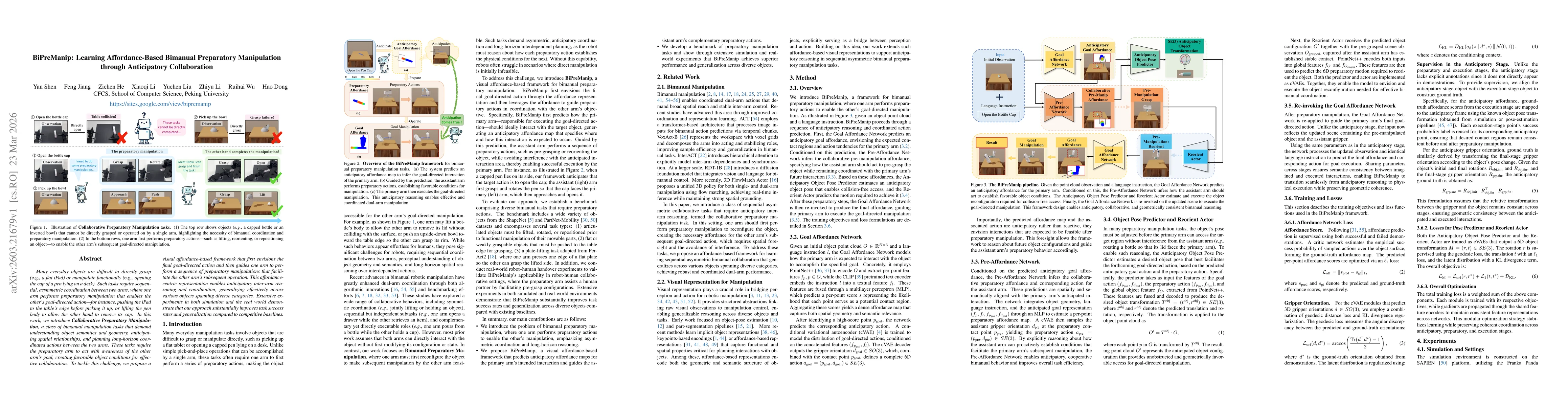 Thumbnail for BiPreManip: Learning Affordance-Based Bimanual Preparatory Manipulation through Anticipatory Collaboration