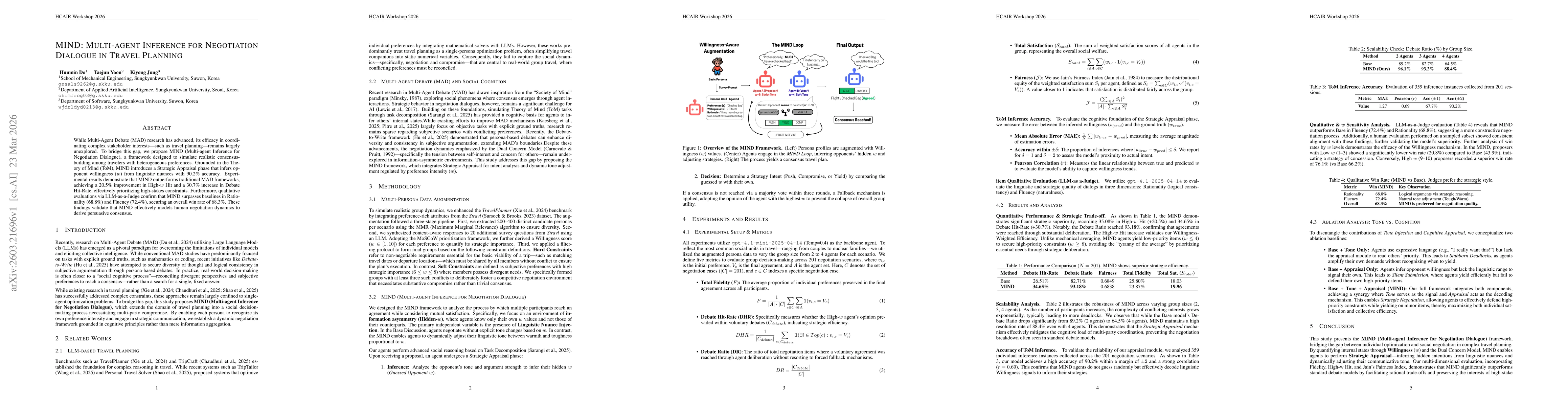 Thumbnail for MIND: Multi-agent inference for negotiation dialogue in travel planning