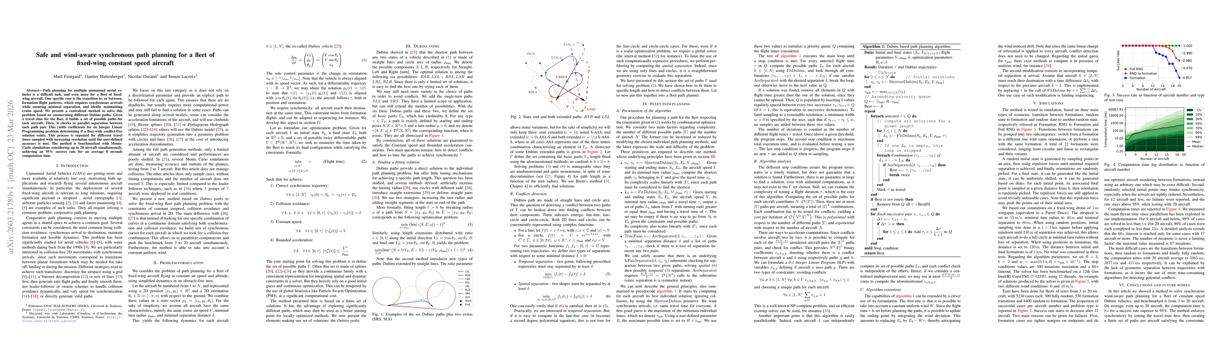 Thumbnail for Safe and wind-aware synchronous path planning for a fleet of fixed-wing constant speed aircraft