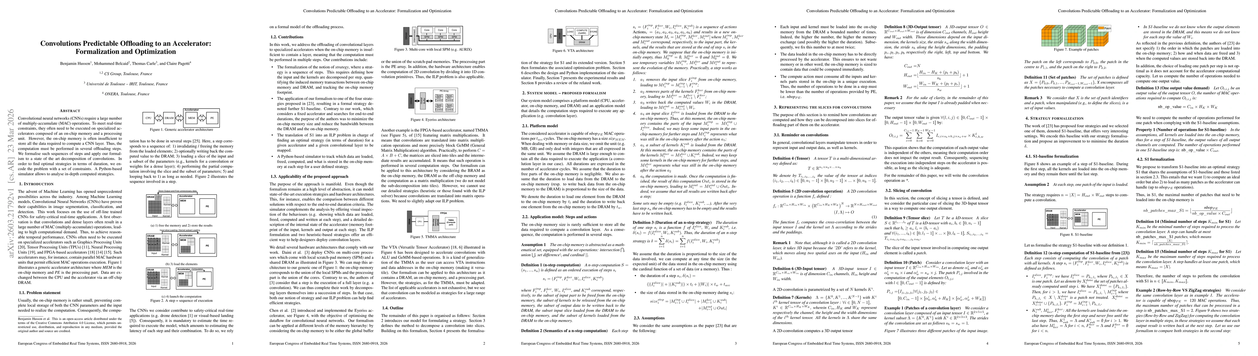 Thumbnail for Convolutions Predictable Offloading to an Accelerator: Formalization and Optimization