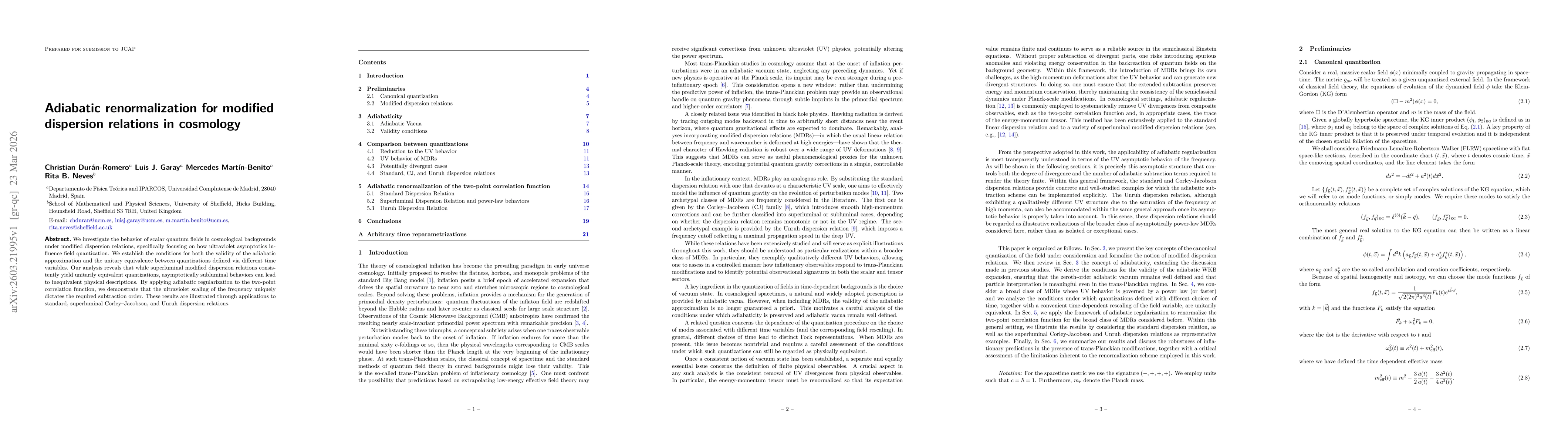 Thumbnail for Adiabatic renormalization for modified dispersion relations in cosmology