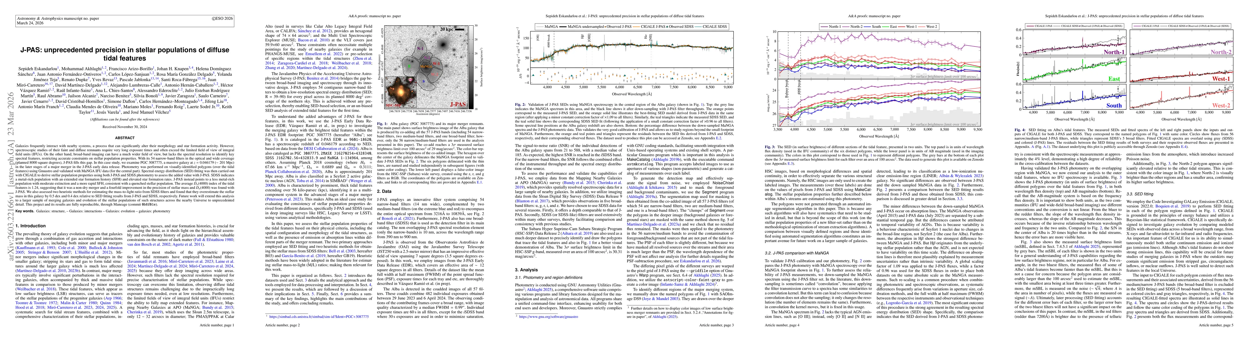 Thumbnail for J-PAS: unprecedented precision in stellar populations of diffuse tidal features