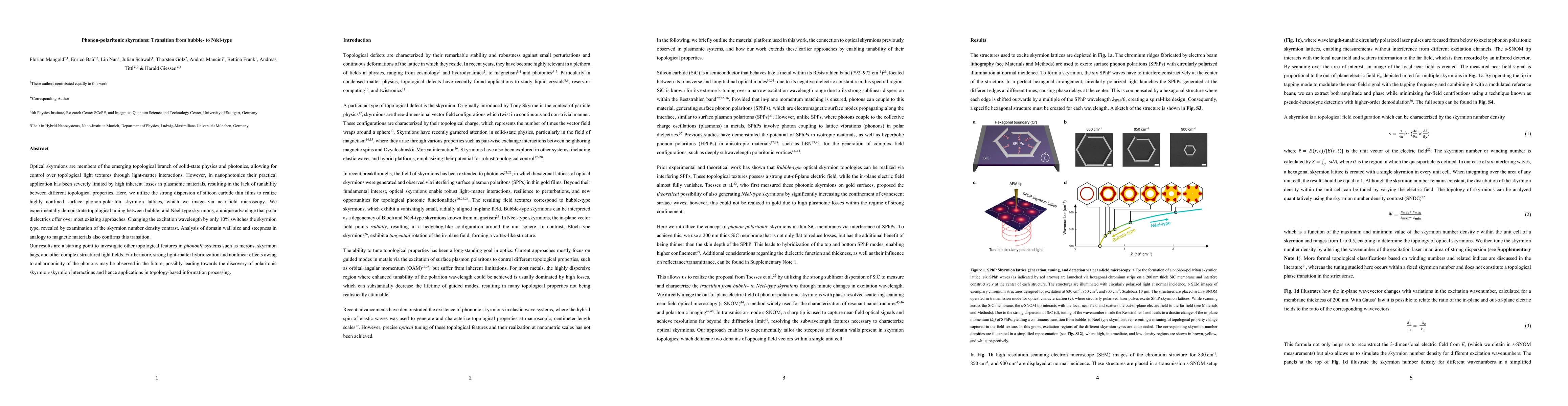 Thumbnail for Phonon-polaritonic skyrmions: Transition from bubble- to Néel-type