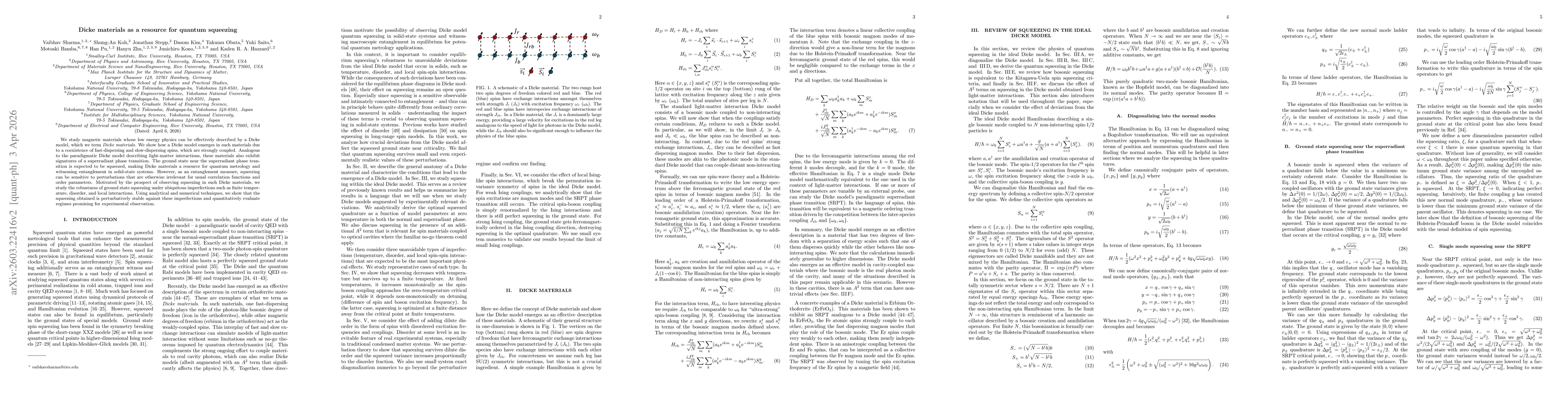 Thumbnail for Dicke materials as a resource for quantum squeezing