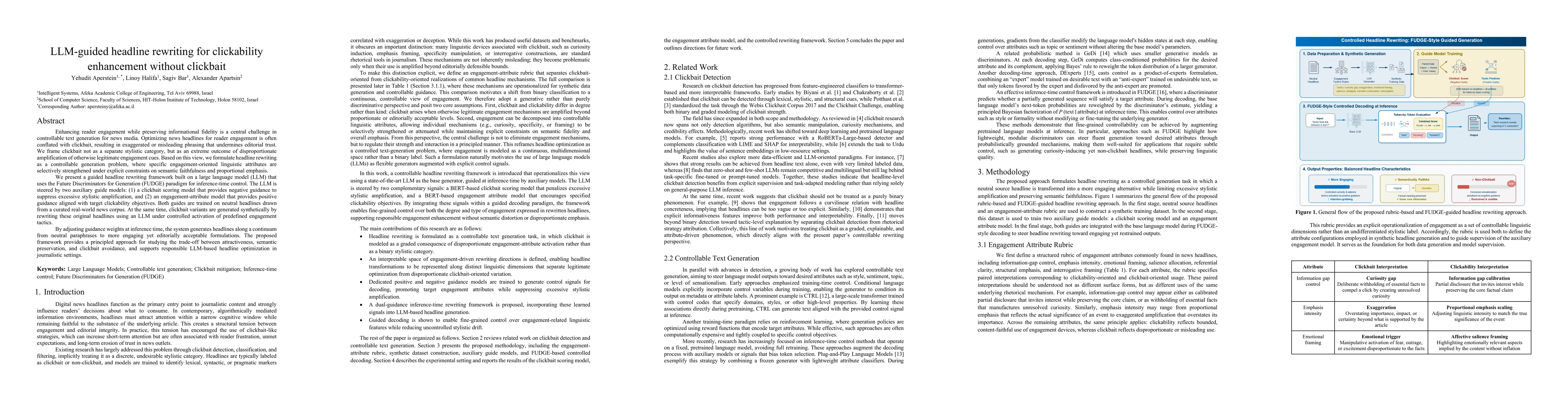 Thumbnail for LLM-guided headline rewriting for clickability enhancement without clickbait