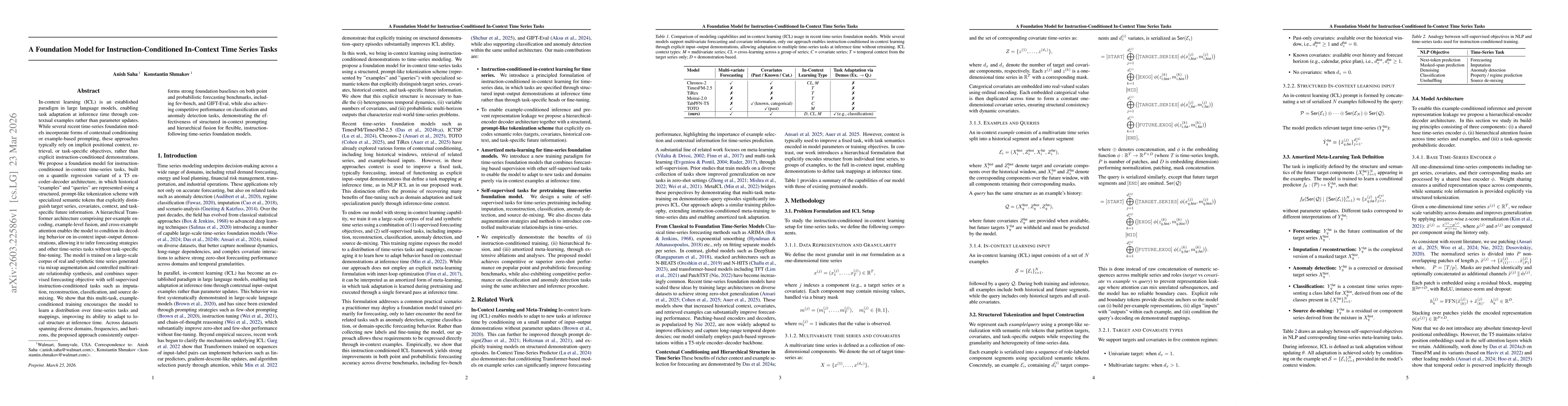Thumbnail for A Foundation Model for Instruction-Conditioned In-Context Time Series Tasks