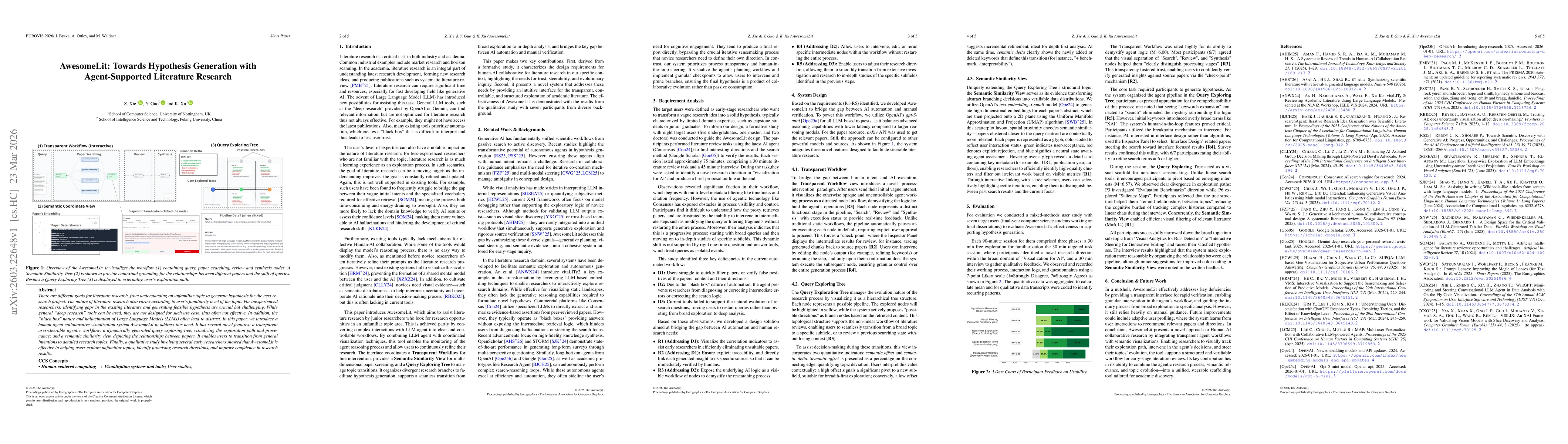 Thumbnail for AwesomeLit: Towards Hypothesis Generation with Agent-Supported Literature Research