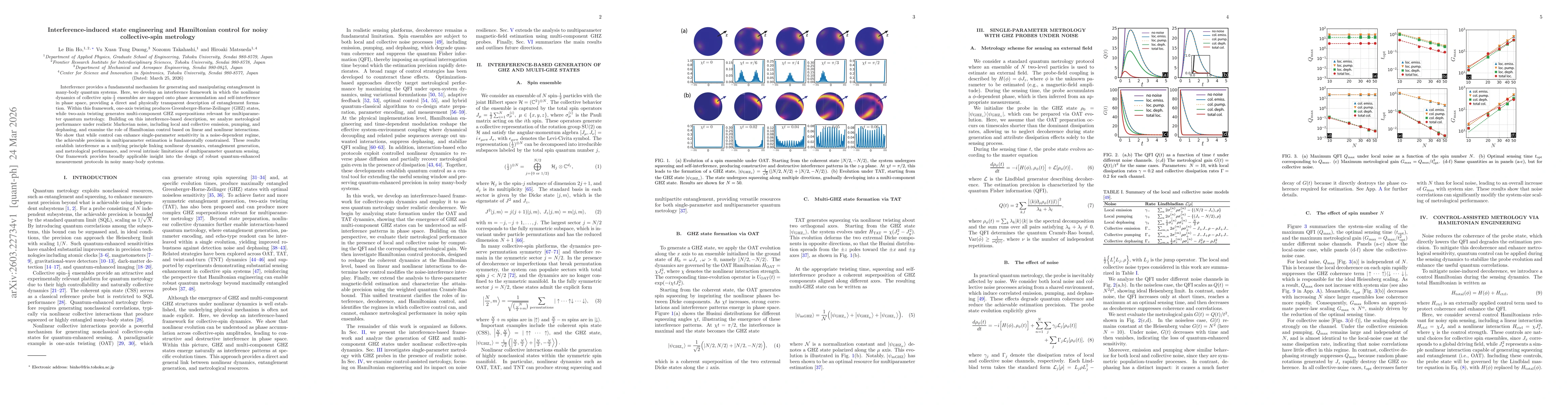 Thumbnail for Interference-induced state engineering and Hamiltonian control for noisy collective-spin metrology