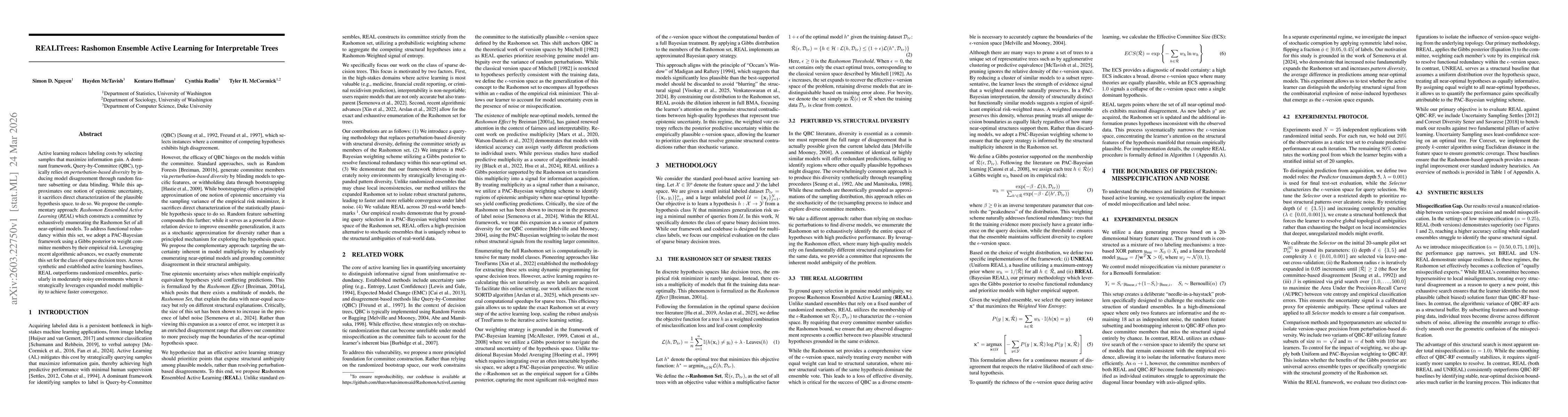 Thumbnail for REALITrees: Rashomon Ensemble Active Learning for Interpretable Trees
