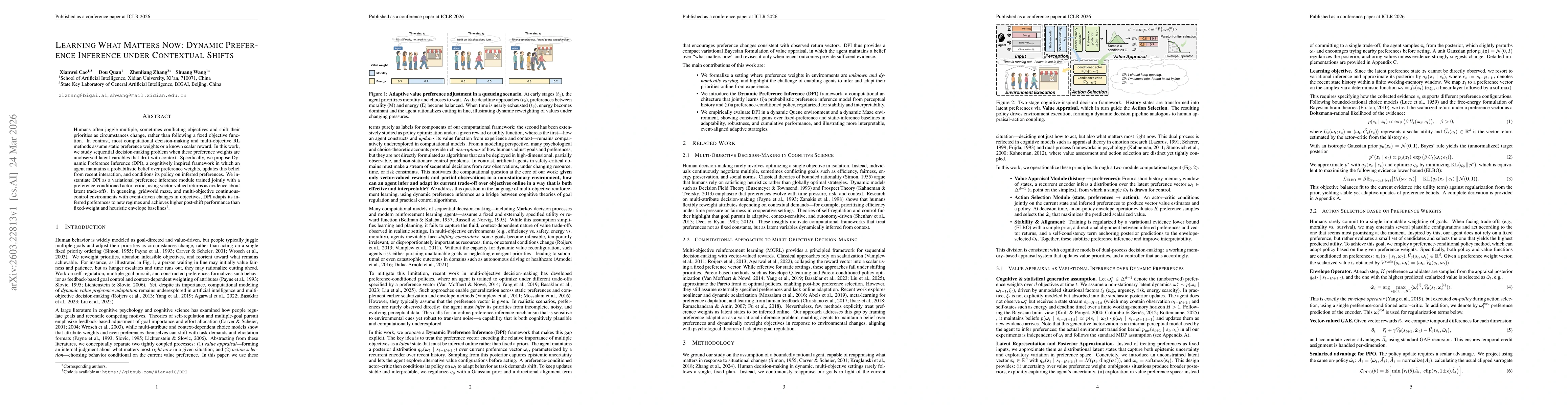 Thumbnail for Learning What Matters Now: Dynamic Preference Inference under Contextual Shifts