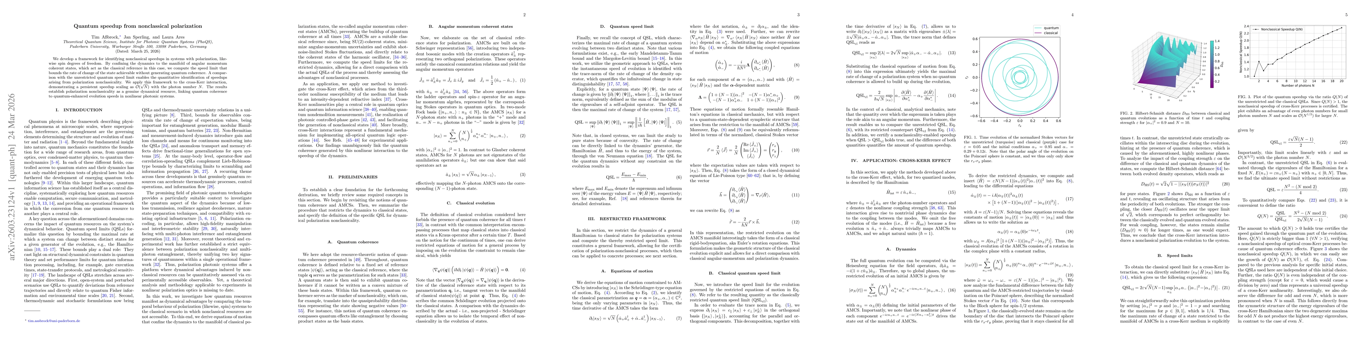 Thumbnail for Quantum speedup from nonclassical polarization