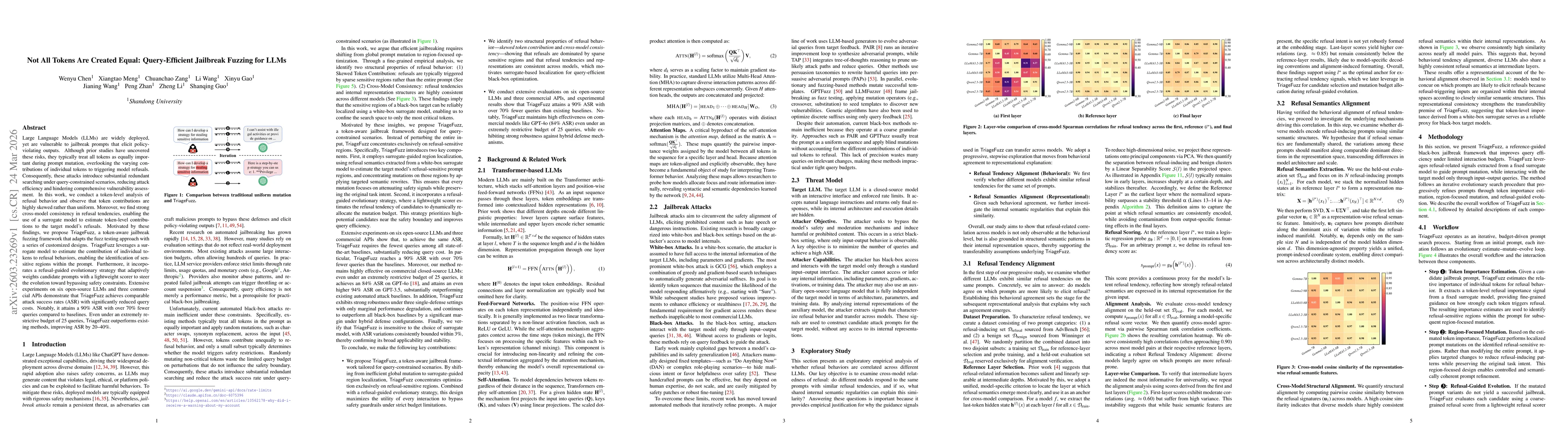 Thumbnail for Not All Tokens Are Created Equal: Query-Efficient Jailbreak Fuzzing for LLMs