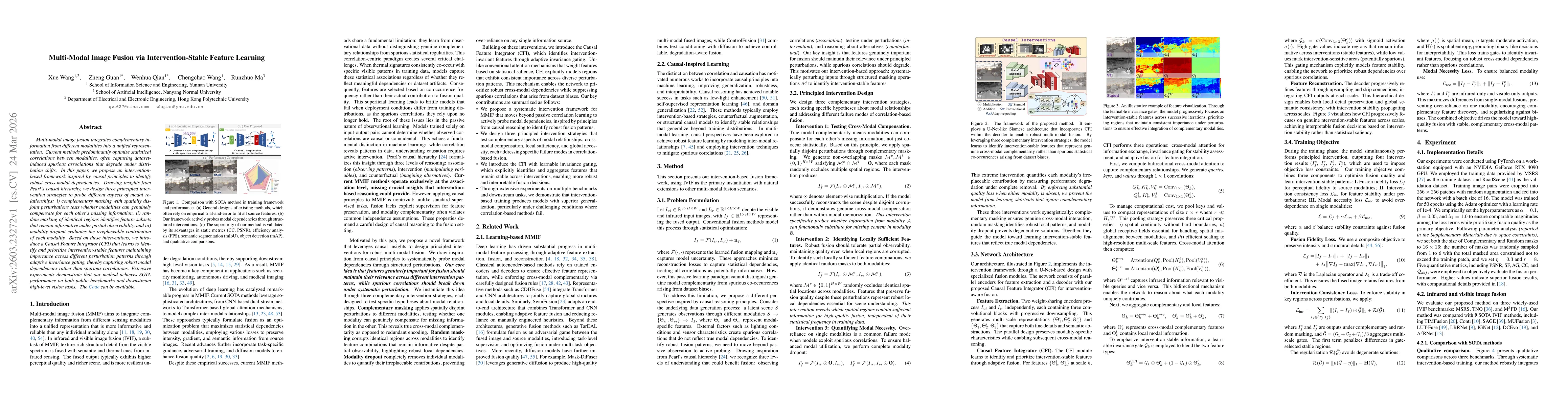 Thumbnail for Multi-Modal Image Fusion via Intervention-Stable Feature Learning