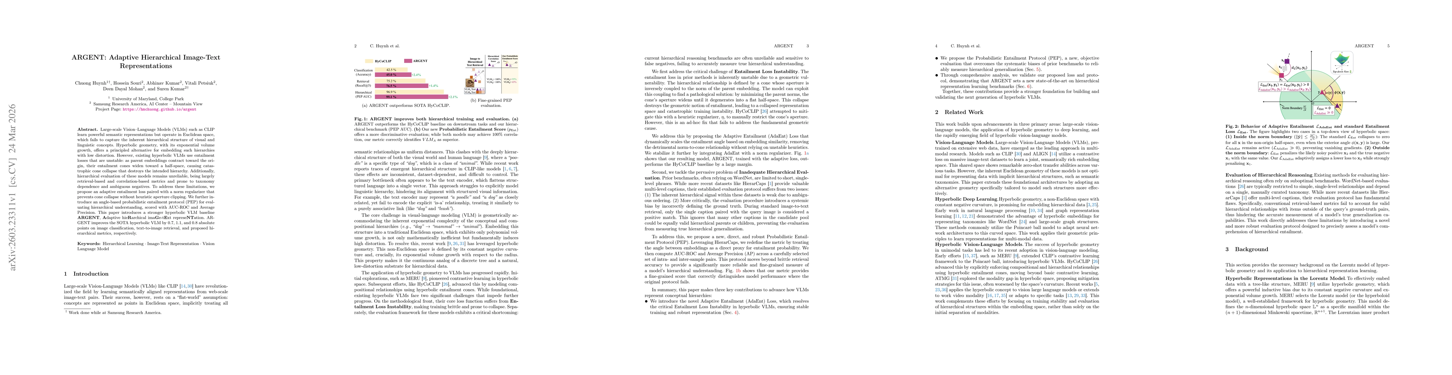 Thumbnail for ARGENT: Adaptive Hierarchical Image-Text Representations