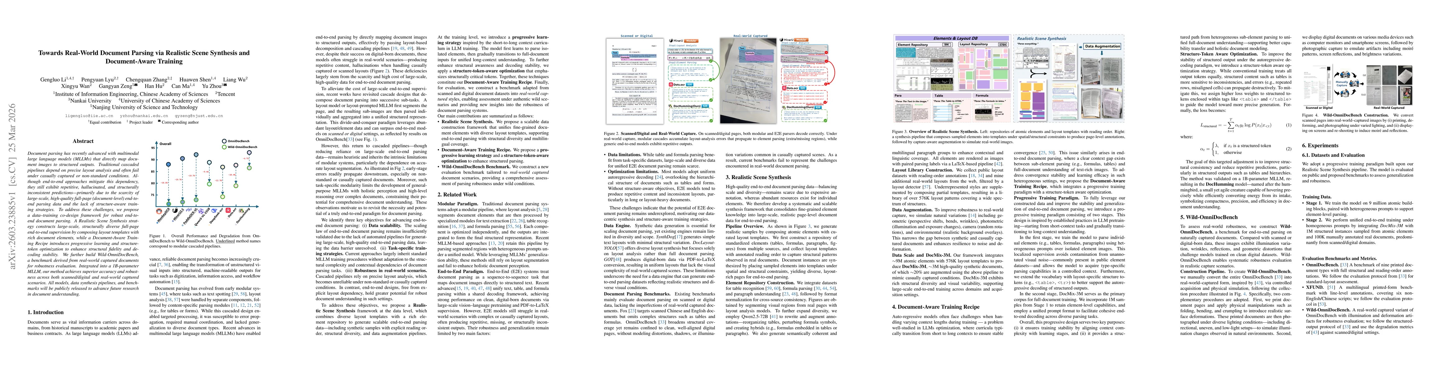 Thumbnail for Towards Real-World Document Parsing via Realistic Scene Synthesis and Document-Aware Training