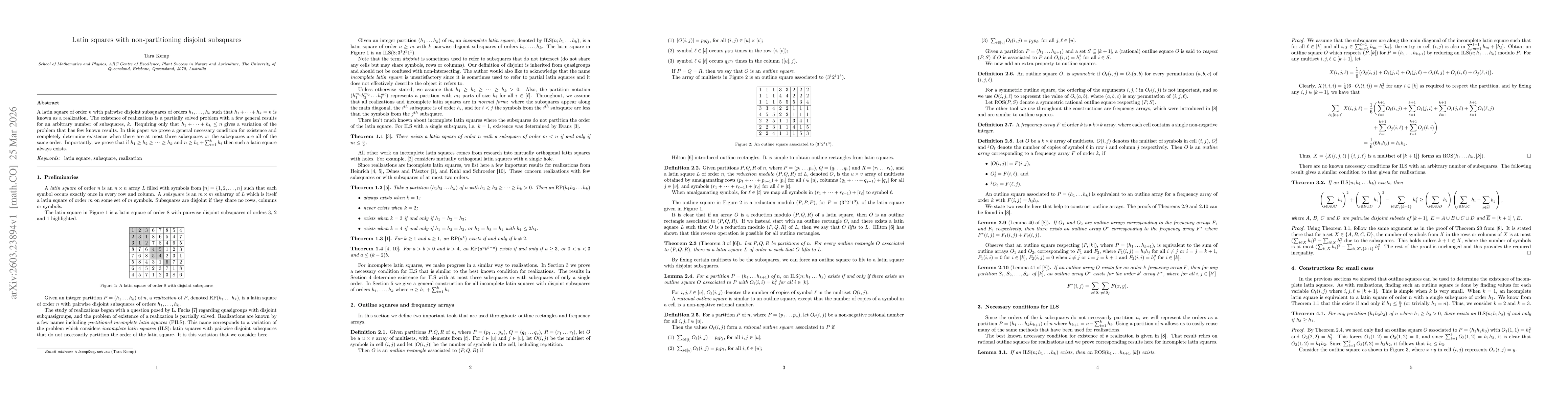 Thumbnail for Latin squares with non-partitioning disjoint subsquares