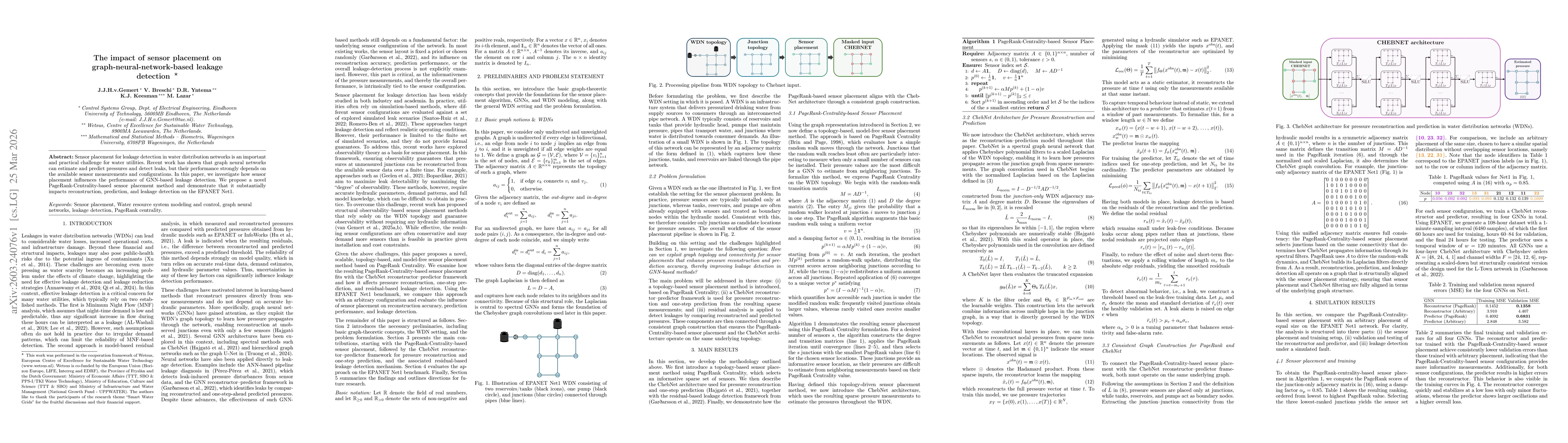 Thumbnail for The impact of sensor placement on graph-neural-network-based leakage detection