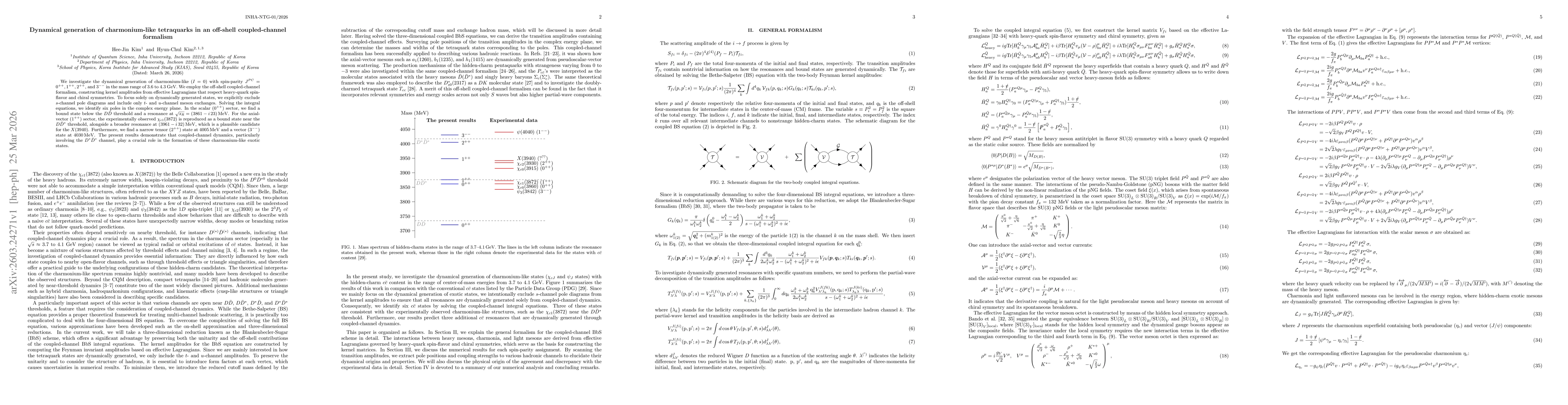 Thumbnail for Dynamical generation of charmonium-like tetraquarks in an off-shell coupled-channel formalism
