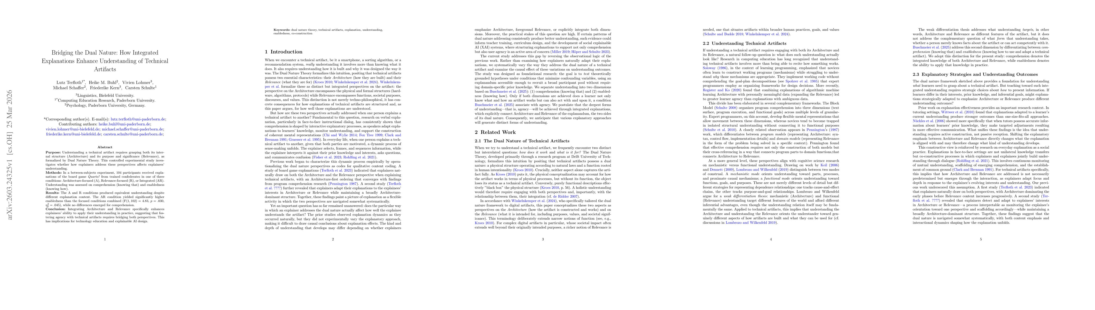 Thumbnail for Bridging the Dual Nature: How Integrated Explanations Enhance Understanding of Technical Artifacts