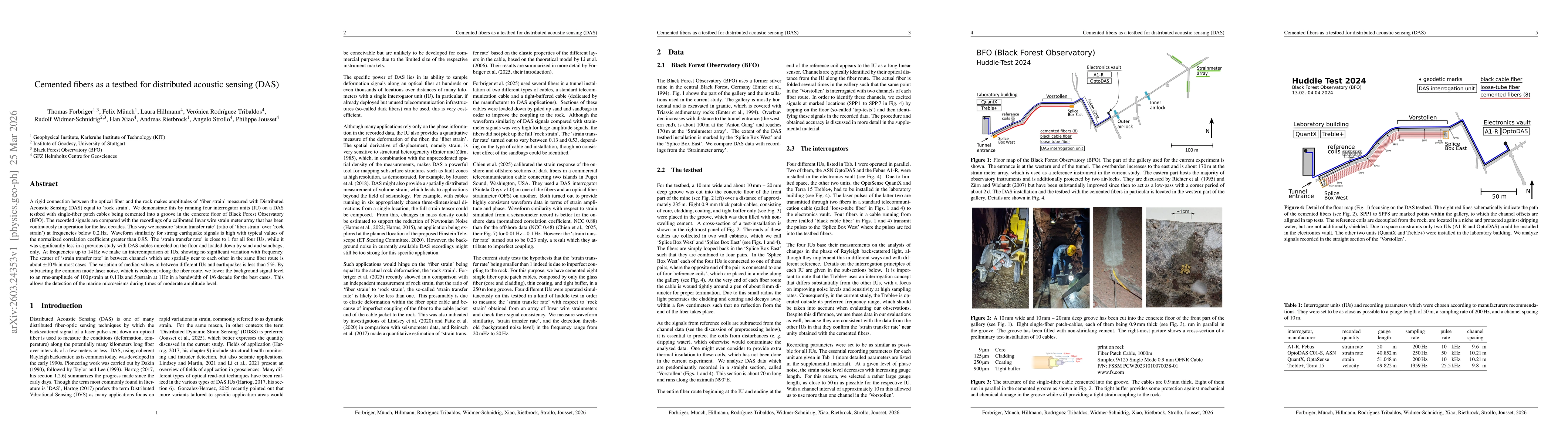 Thumbnail for Cemented fibers as a testbed for distributed acoustic sensing (DAS)