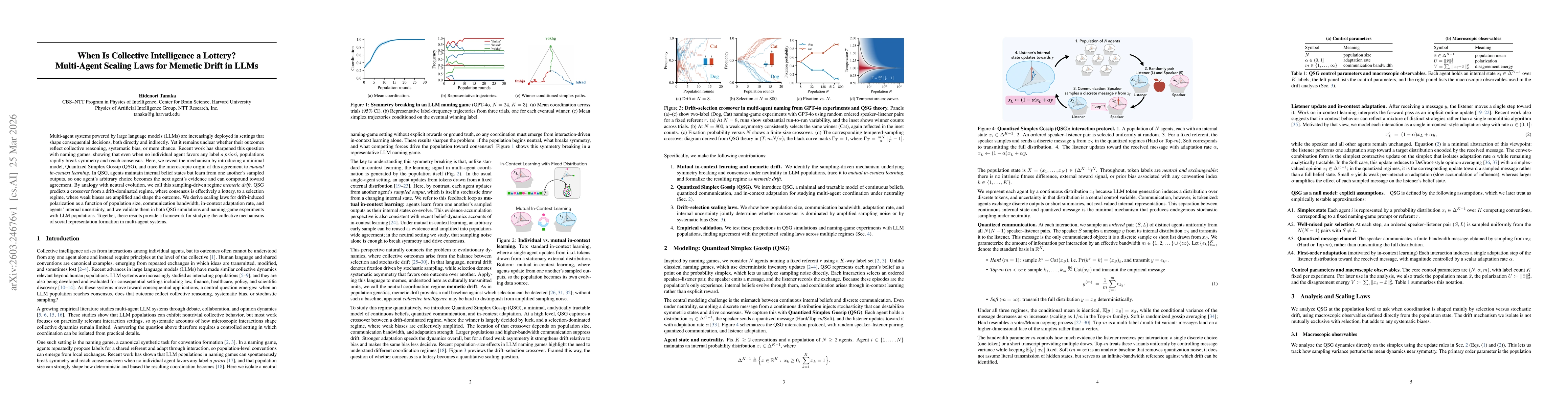 Thumbnail for When Is Collective Intelligence a Lottery? Multi-Agent Scaling Laws for Memetic Drift in LLMs