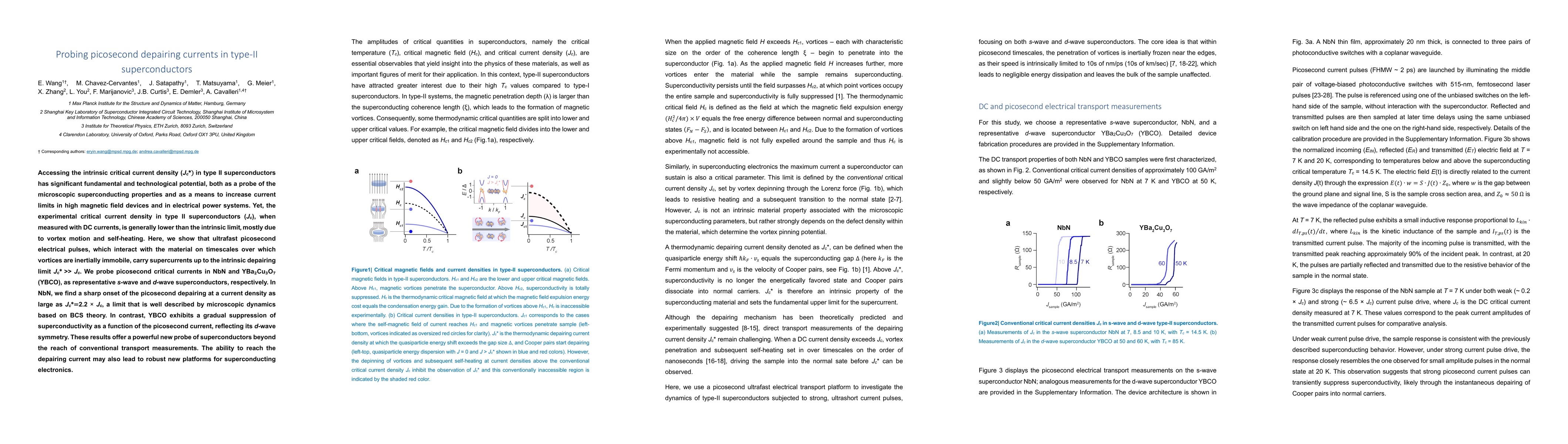 Thumbnail for Probing picosecond depairing currents in type-II superconductors