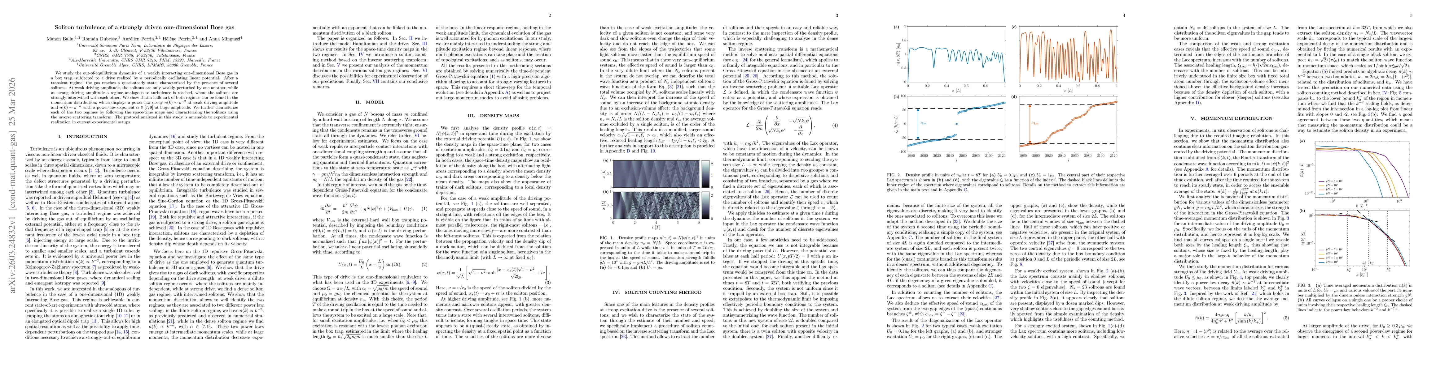 Thumbnail for Soliton turbulence of a strongly driven one-dimensional Bose gas