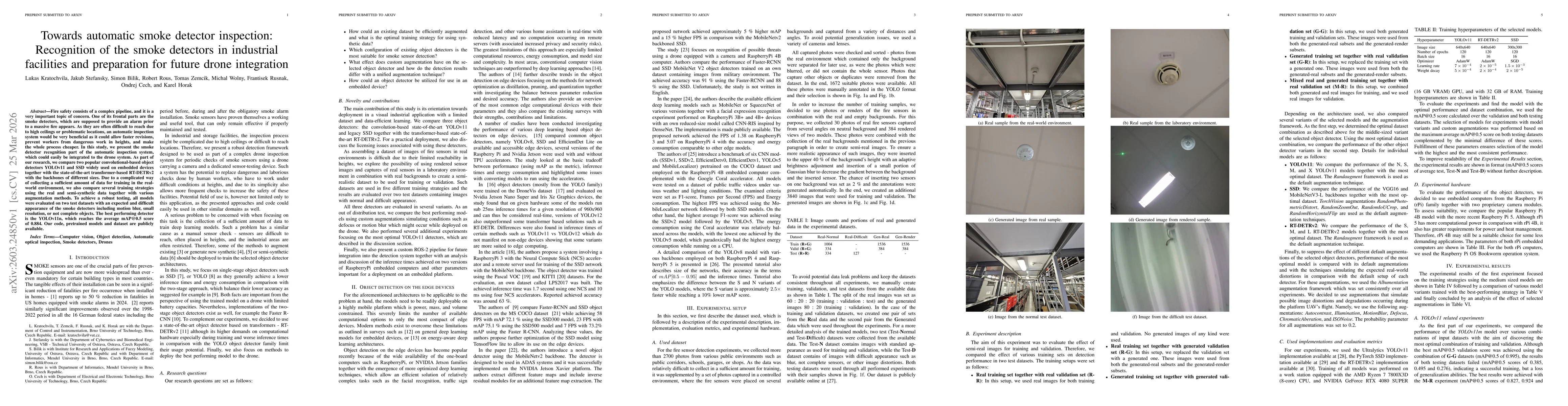 Thumbnail for Towards automatic smoke detector inspection: Recognition of the smoke detectors in industrial facilities and preparation for future drone integration