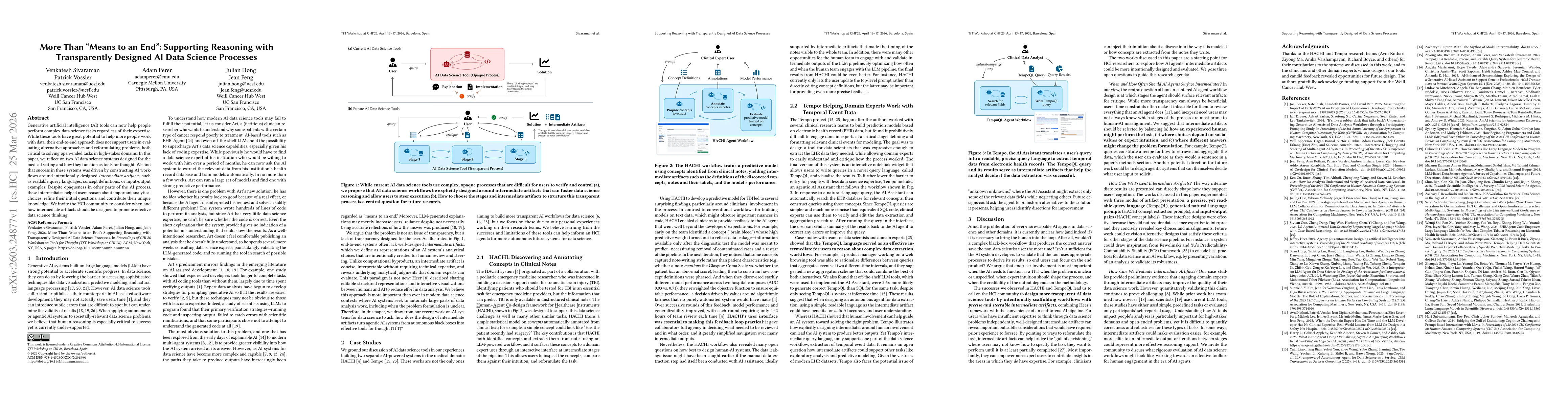 Thumbnail for More Than "Means to an End": Supporting Reasoning with Transparently Designed AI Data Science Processes