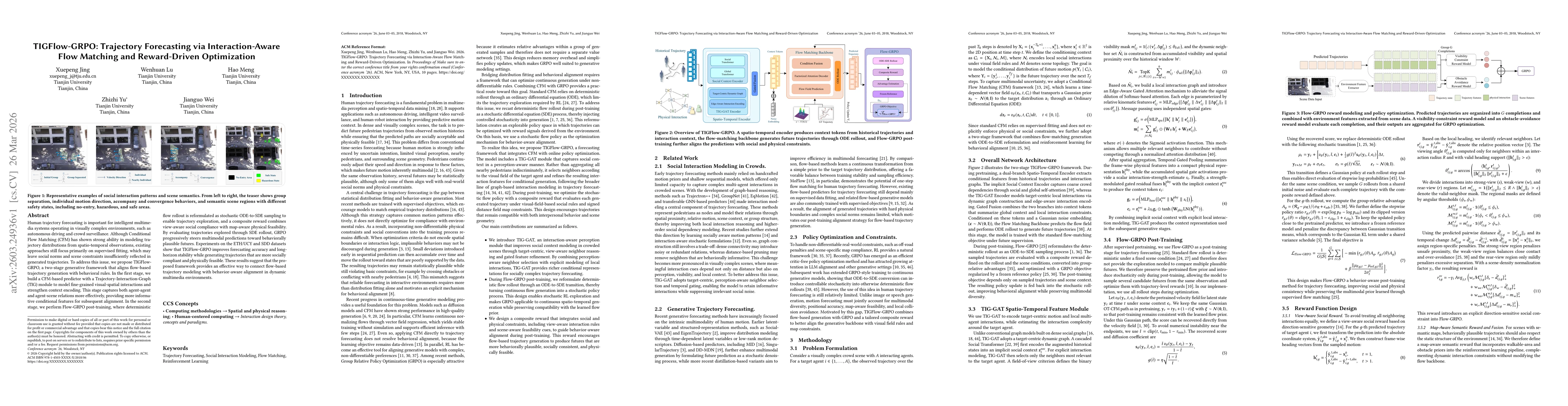 Thumbnail for TIGFlow-GRPO: Trajectory Forecasting via Interaction-Aware Flow Matching and Reward-Driven Optimization