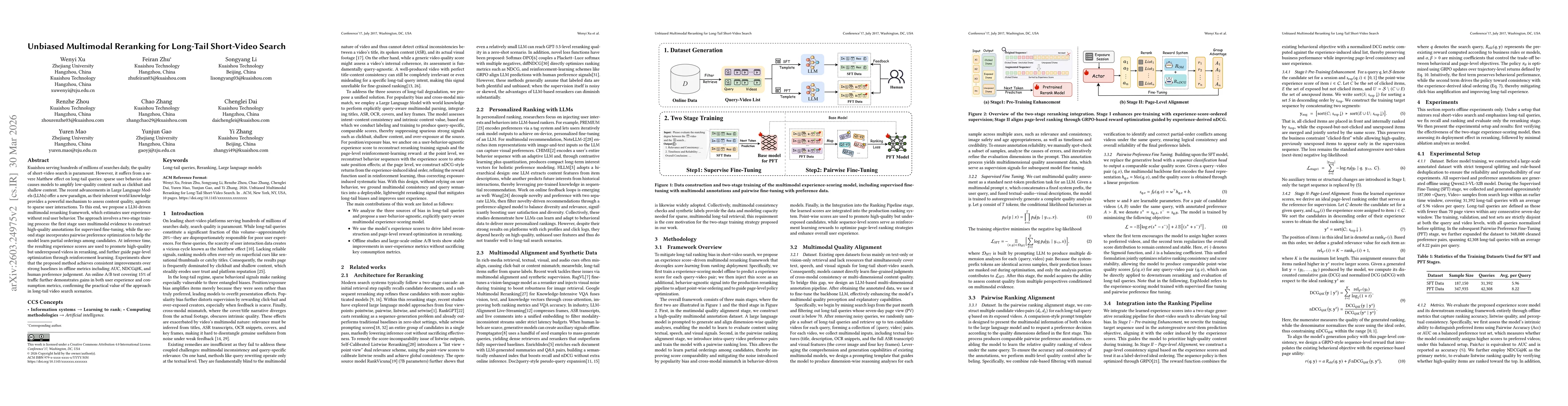 Thumbnail for Unbiased Multimodal Reranking for Long-Tail Short-Video Search