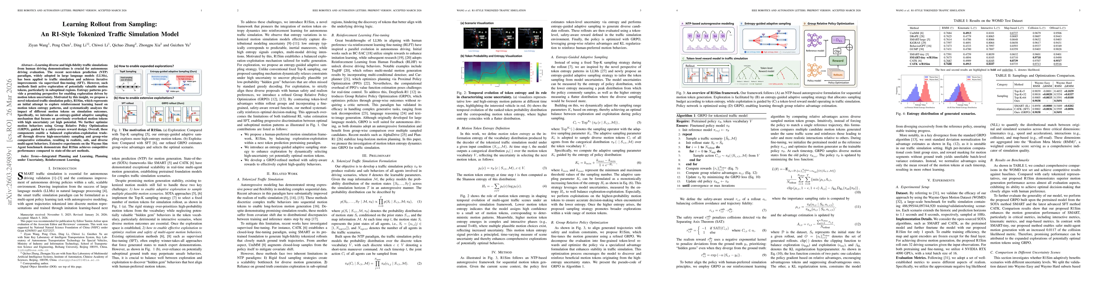 Thumbnail for Learning Rollout from Sampling:An R1-Style Tokenized Traffic Simulation Model
