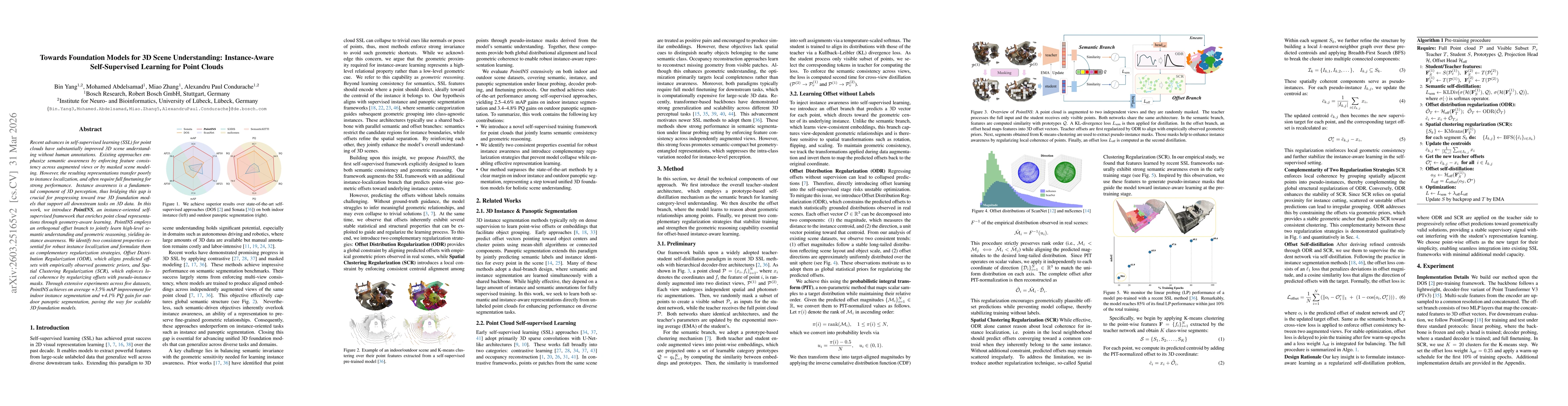 Thumbnail for Towards Foundation Models for 3D Scene Understanding: Instance-Aware Self-Supervised Learning for Point Clouds