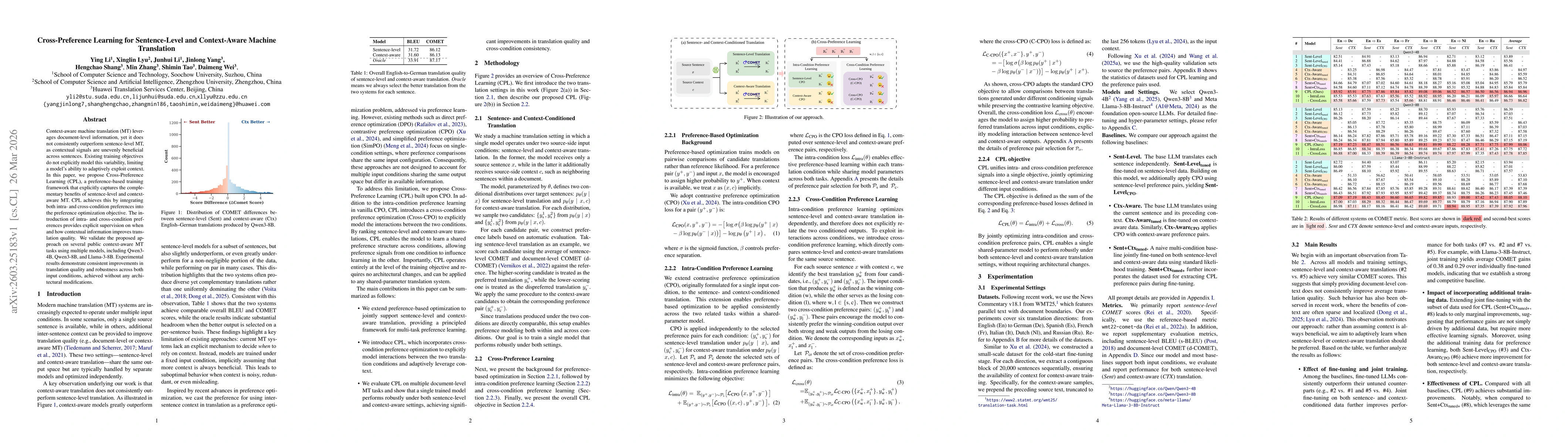 Thumbnail for Cross-Preference Learning for Sentence-Level and Context-Aware Machine Translation