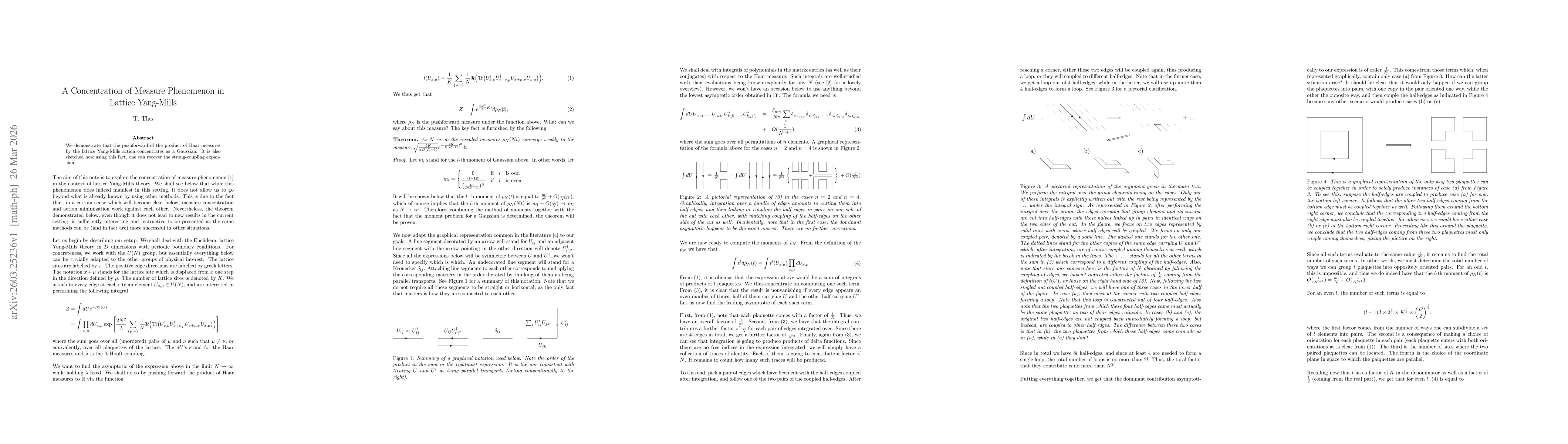 Thumbnail for A Concentration of Measure Phenomenon in Lattice Yang-Mills