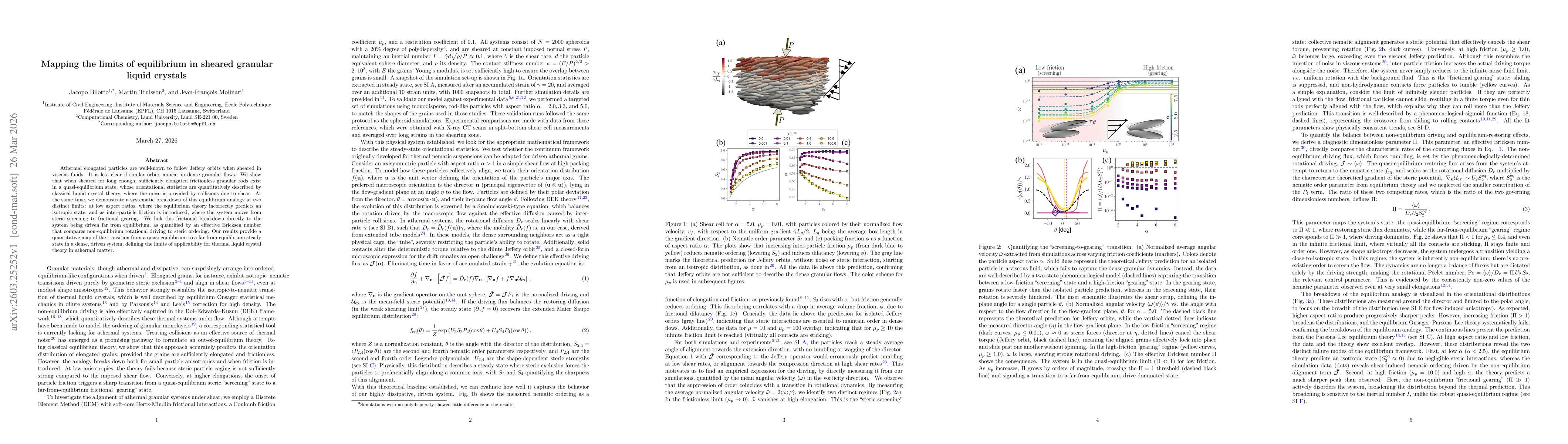 Thumbnail for Mapping the limits of equilibrium in sheared granular liquid crystals