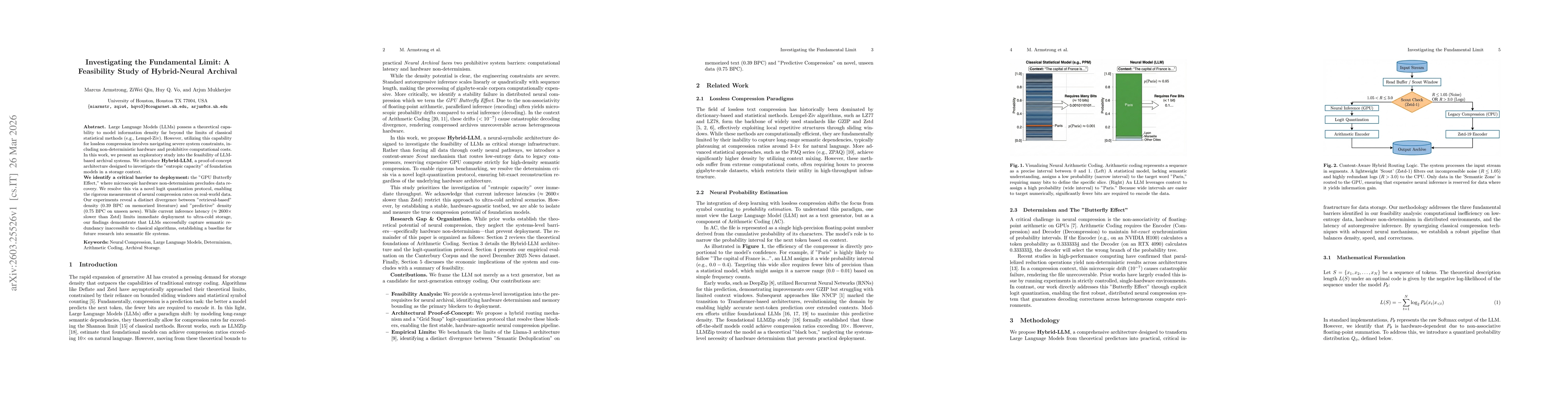 Thumbnail for Investigating the Fundamental Limit: A Feasibility Study of Hybrid-Neural Archival