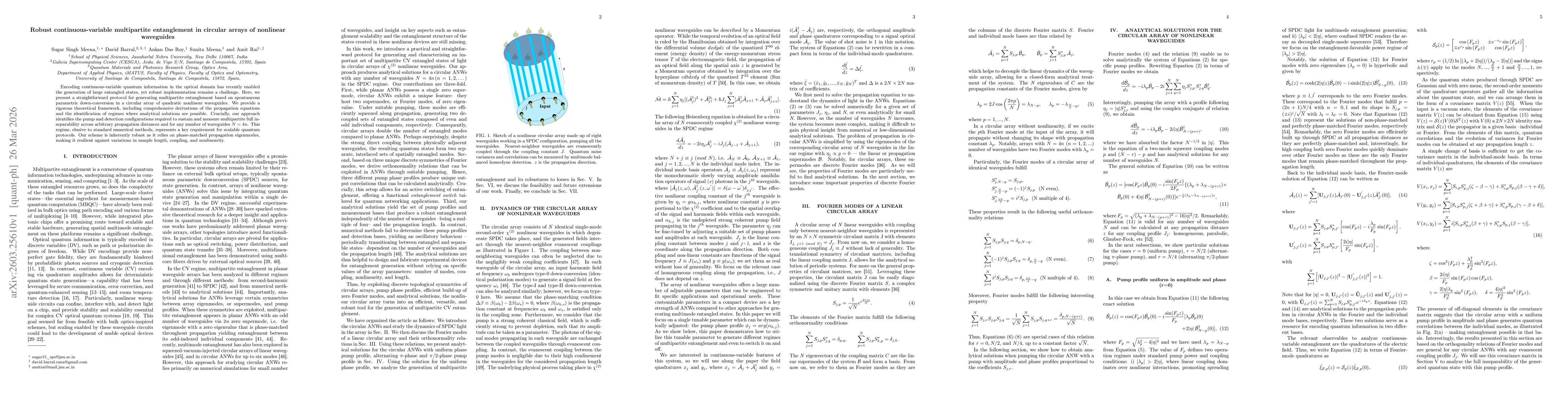 Thumbnail for Robust continuous-variable multipartite entanglement in circular arrays of nonlinear waveguides