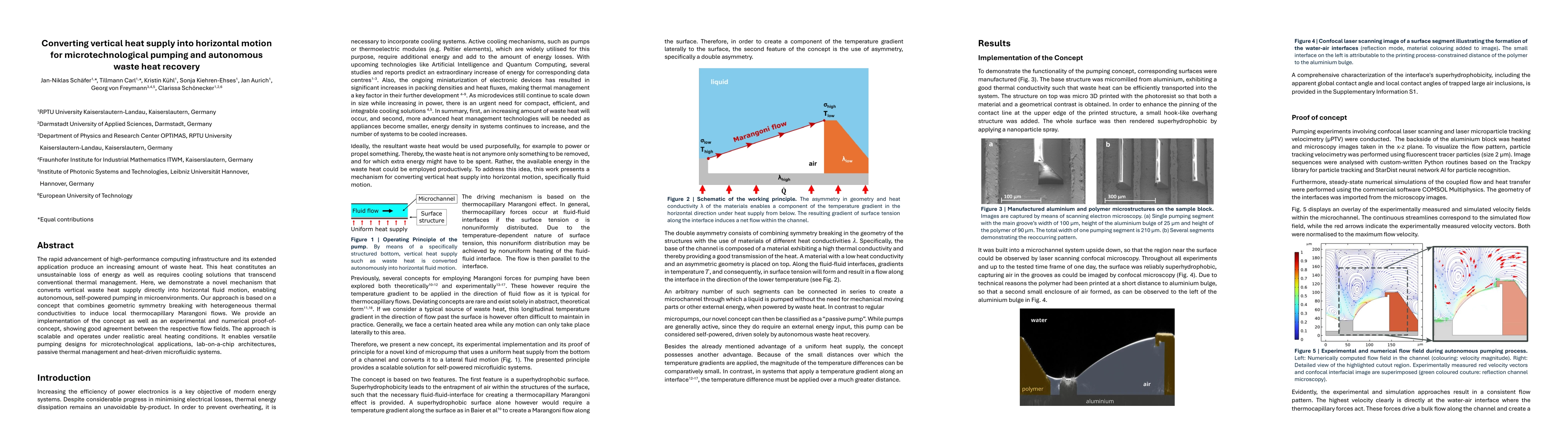 Thumbnail for Converting vertical heat supply into horizontal motion for microtechnological pumping and autonomous waste heat recovery