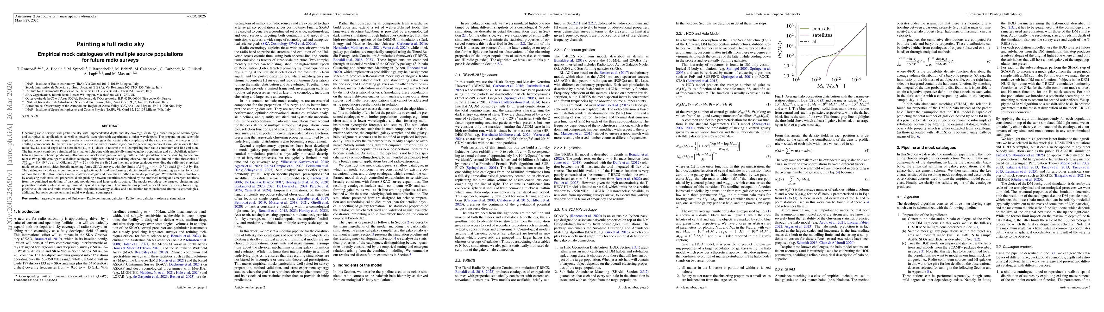 Thumbnail for Painting a full radio sky -- Empirical mock catalogues with multiple source populations for future radio surveys