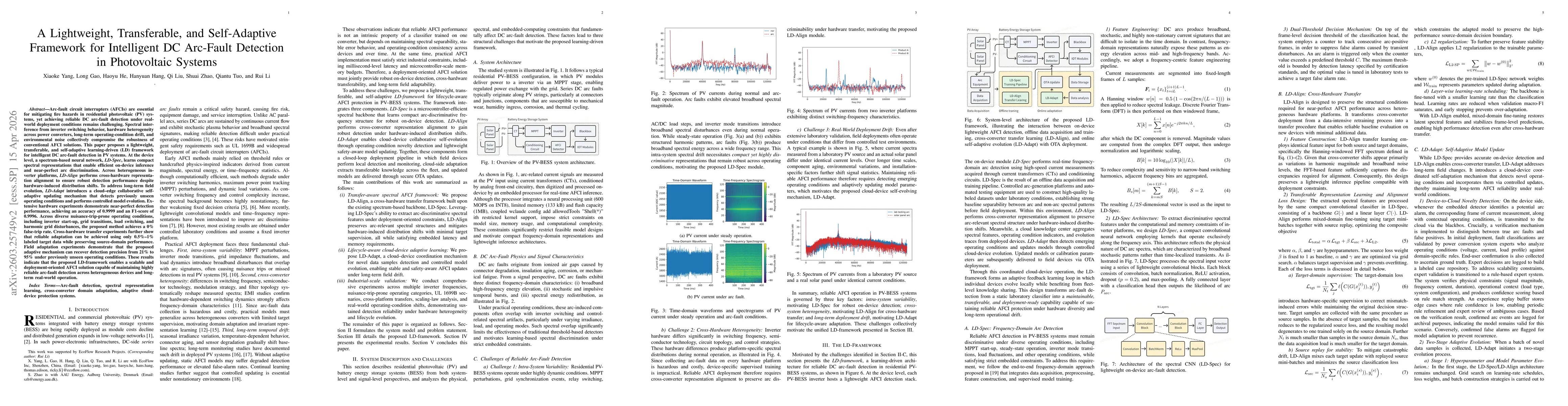 Thumbnail for A Lightweight, Transferable, and Self-Adaptive Framework for Intelligent DC Arc-Fault Detection in Photovoltaic Systems