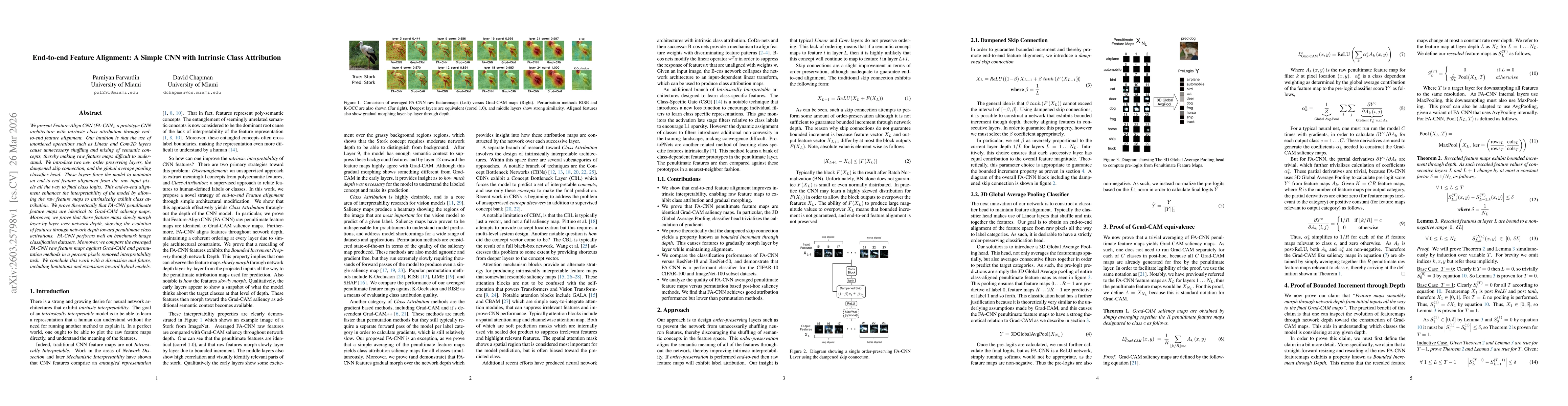 Thumbnail for End-to-end Feature Alignment: A Simple CNN with Intrinsic Class Attribution
