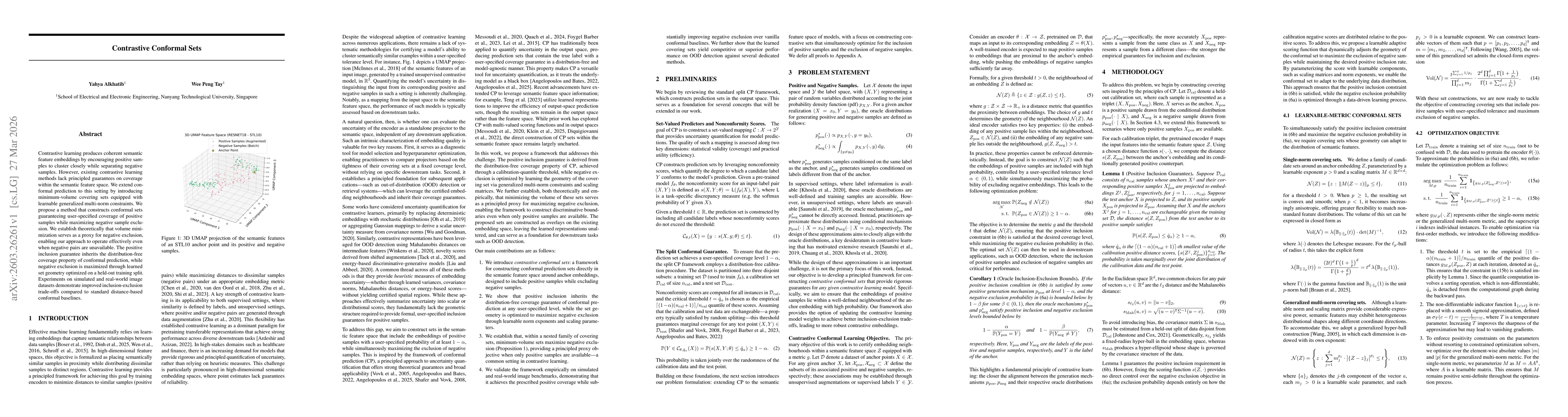Thumbnail for Contrastive Conformal Sets