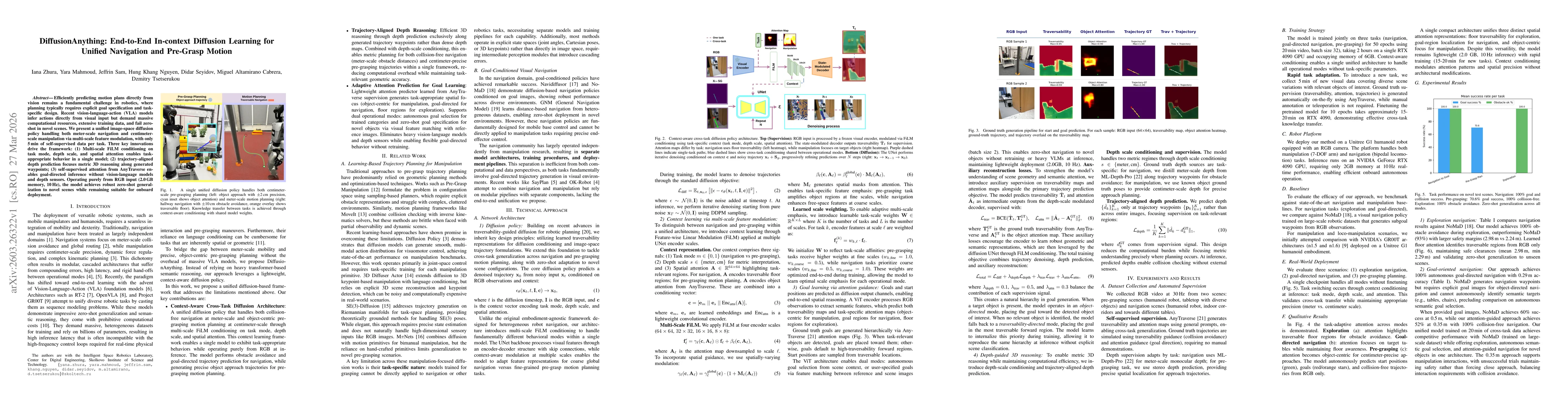 Thumbnail for DiffusionAnything: End-to-End In-context Diffusion Learning for Unified Navigation and Pre-Grasp Motion