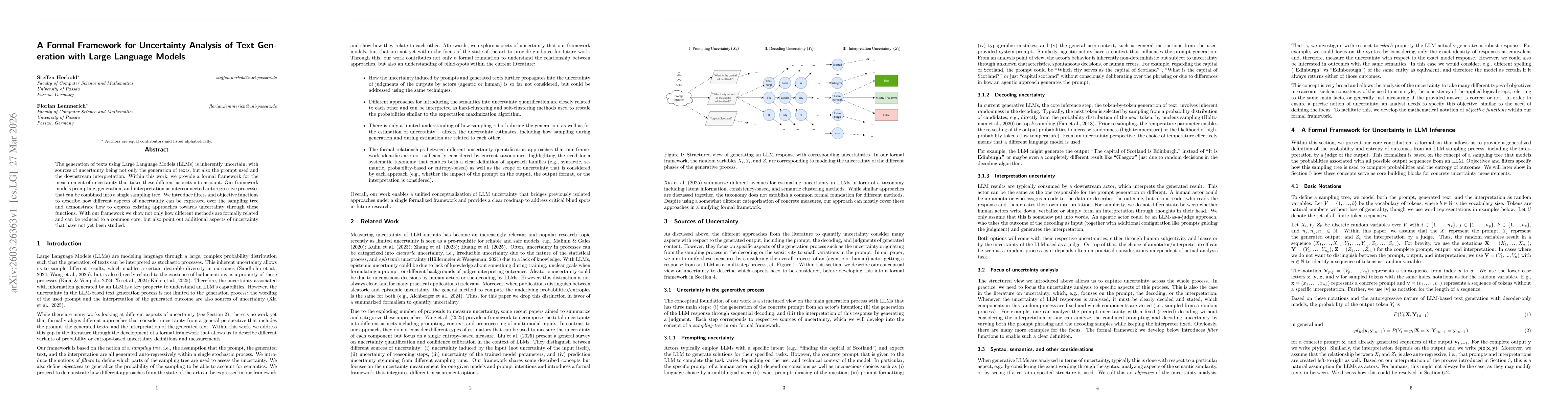 Thumbnail for A Formal Framework for Uncertainty Analysis of Text Generation with Large Language Models