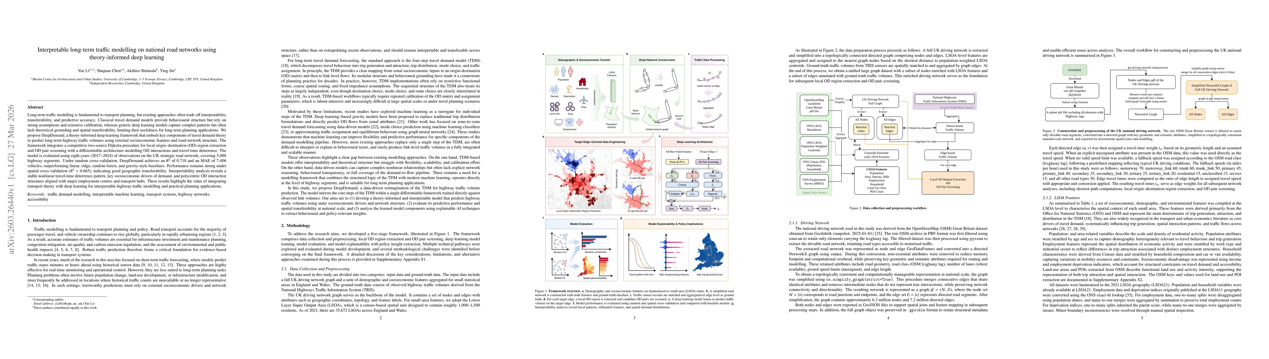 Thumbnail for Interpretable long-term traffic modelling on national road networks using theory-informed deep learning