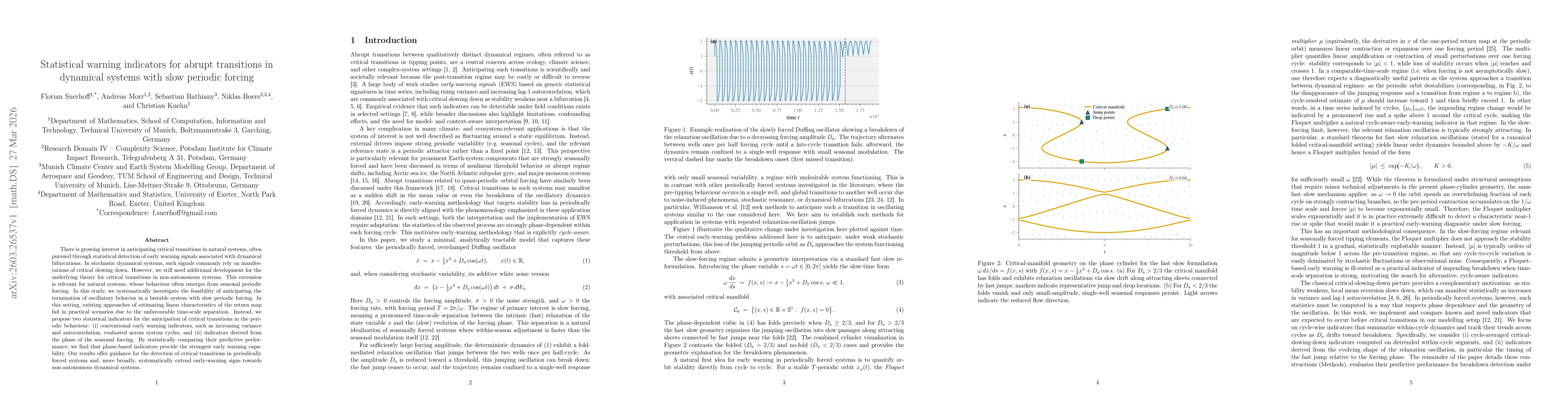 Thumbnail for Statistical warning indicators for abrupt transitions in dynamical systems with slow periodic forcing