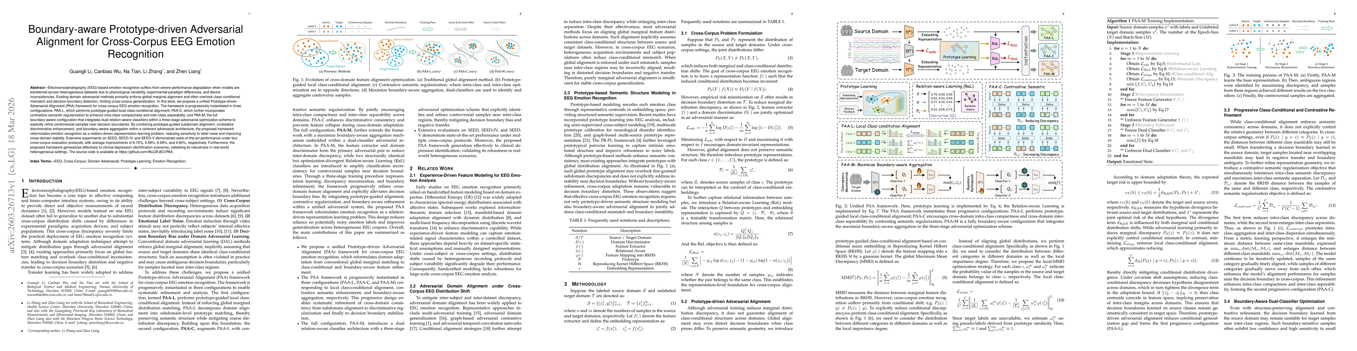 Thumbnail for Boundary-aware Prototype-driven Adversarial Alignment for Cross-Corpus EEG Emotion Recognition